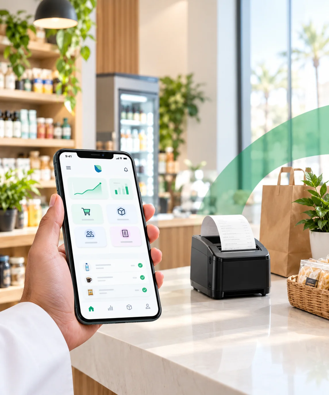 معاينة واجهة نظام Balance Quick لإدارة العمليات والفروع